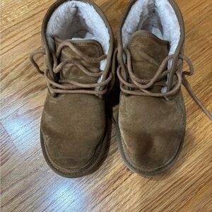 UGG Tan Boots with Cream Lining